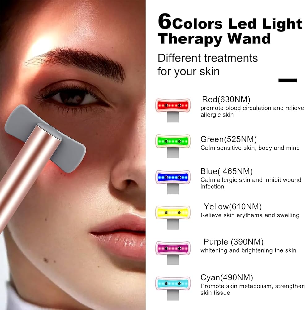 how to use led beauty wand